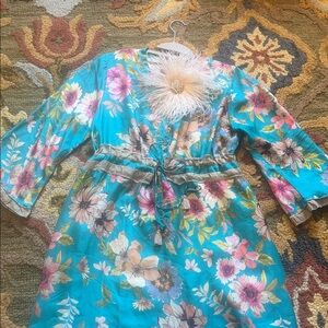 Silk Johnny Was gorgeous dress sz M